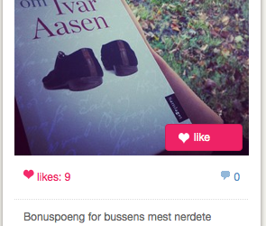 Formidle litteratur på Instagram